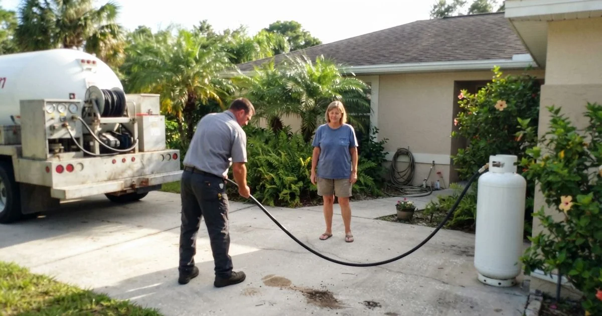 What to expect when the propane truck delivers to your home