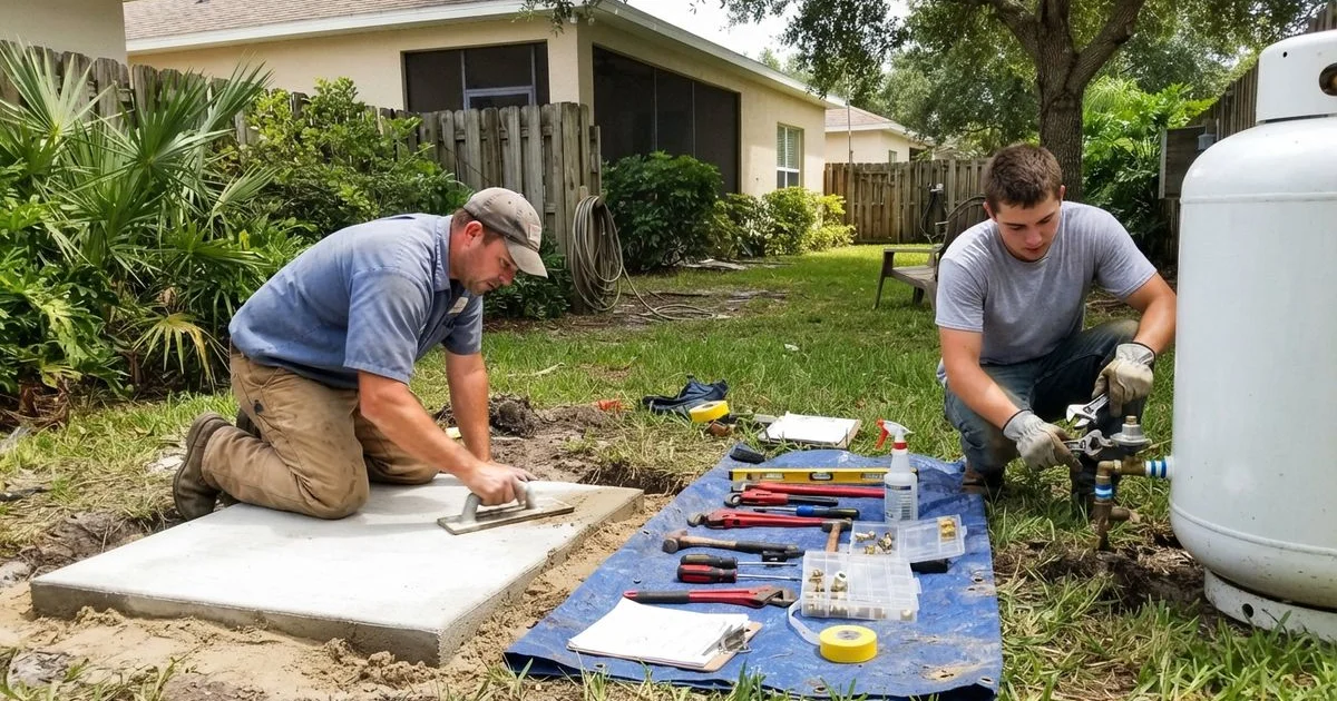 What to expect during propane tank installation, step by step