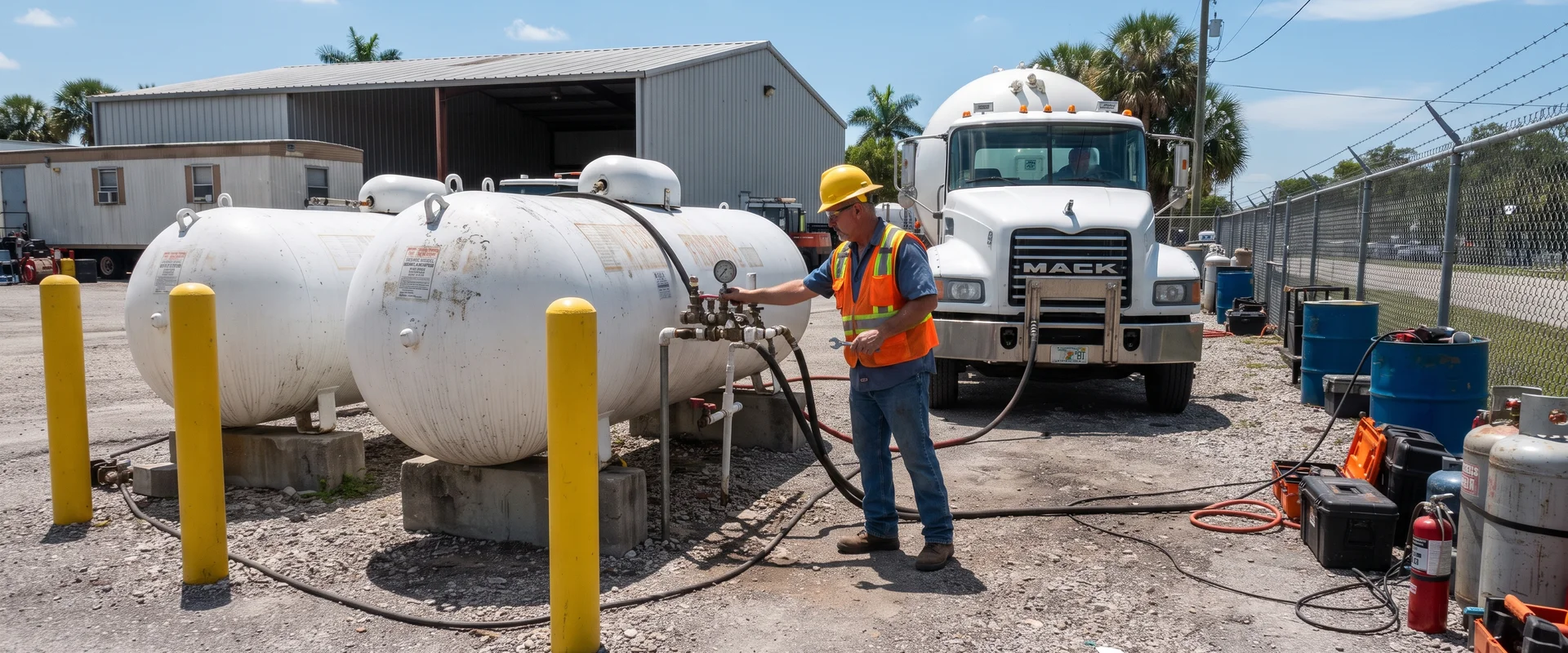 Commercial & Industrial Propane Supply in Florida