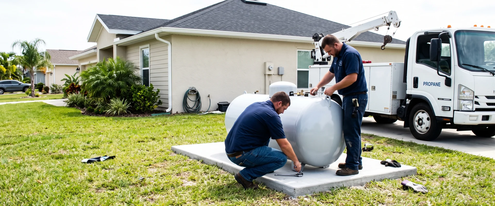 Propane Tank Installation & Leasing in Florida