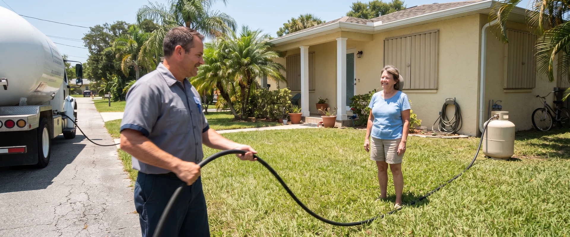 Residential Propane Delivery in Florida
