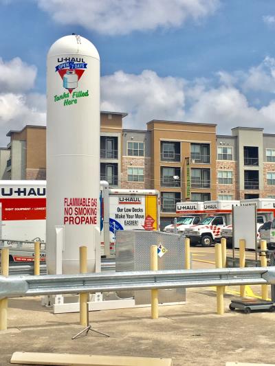 Propane Exchange at U-Haul