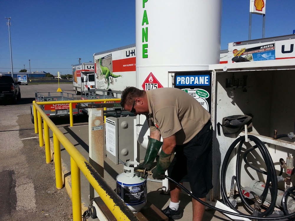 Propane Exchange at U-Haul